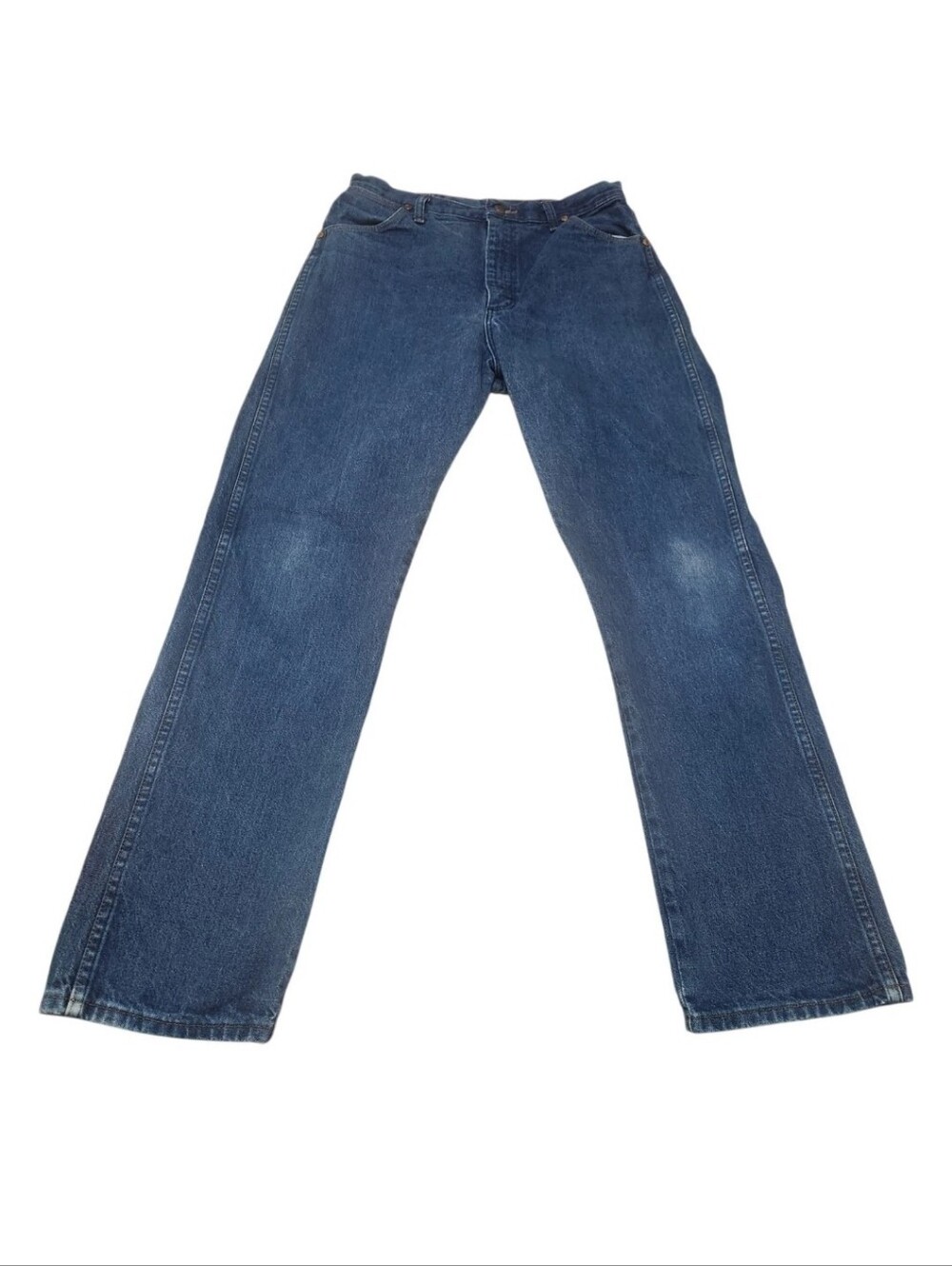 Vtg Y2K Wrangler 14MWZG Cowboy Cut Jeans Women 30x32 (Fits 30x31) Blue Western